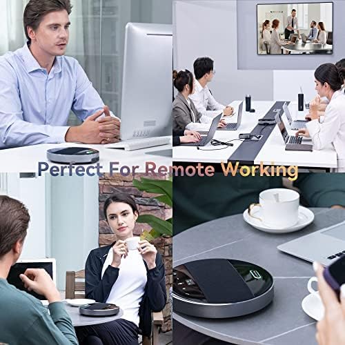Tenveo 3X Optical Zoom 1080P 60FPS PTZ Conference System with 114° Wide-Angle Lens and MagiCall Bluetooth Speakerphone, Video Output via USB 3.0/HDMI/RS485/RS232, Ideal for Large Meetings - Image 5