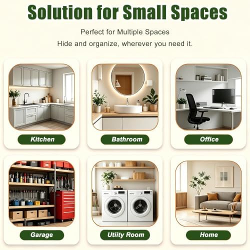 Heavy Duty Water Heater Pipe Covers, Wall-mounted Water Pipe Storage Rack - Image 7