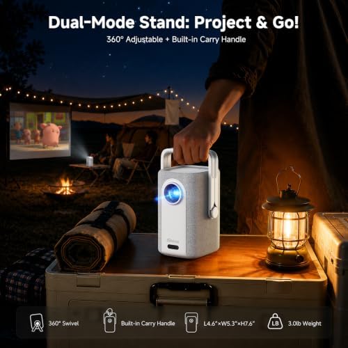 iSinbox Short Throw Projector 4K, Now with Netflix, Auto Focus, 40W Dolby - Image 4