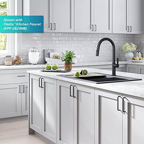 KRAUS Bellucci Workstation 33 in. Drop In Single Bowl Granite Kitchen Sink in Metallic Gray with Accessories, KGTW2-33MGR - Image 3