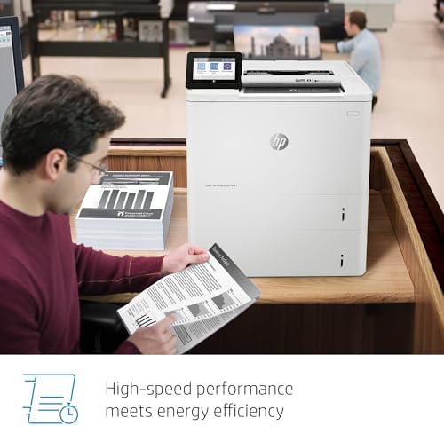 HP LaserJet Enterprise M612x Monochrome Printer with Built-in Ethernet, 2-Sided Printing & Extra Paper Tray (7PS87A), White - Image 7