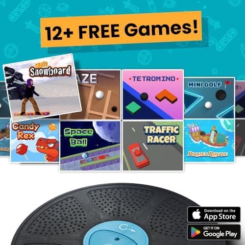 GoBalance Board - App-Enabled Balance Board. Smart Bluetooth Sensor, 12 FREE Interactive Games - Fun, Balance Training and Home Gym Workout! Boost Coordination & Strength for Teens and Adults - Image 5
