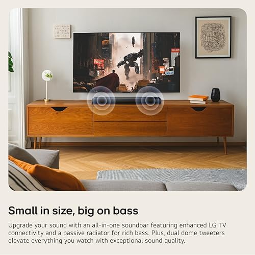 LG S20A 2.0 ch. Soundbar for TV with Dolby Audio - Black - Image 2