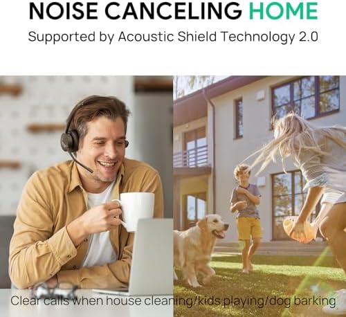 Yealink BH70 Mono Wireless Headset with Mic for Work, Bluetooth Headphone Teams Certified, up to 35h Talk Time, 91g Lightweight Comfort, USB-C to A - Image 5