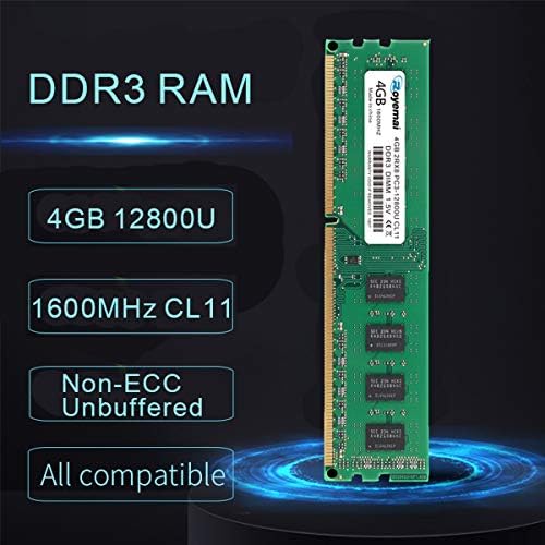 8GB PC3-12800U 2X4GB DDR3 12800 1600MHz PC3-12800 8G 2Rx8 240-pin Udimm CL11 1.5V Desktop RAM Memory Module - Image 2