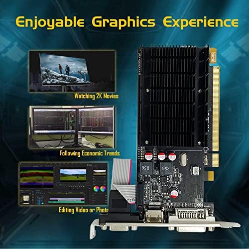 QTHREE Radeon HD 5450 Graphics Card,2GB,GDDR3,64 Bit,DVI,HDMI,VGA,SFF - Image 6