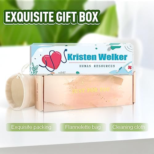 Gowellly Office Desk Name Plate Personalized - Custom Nurses Week Gifts Bulk 2025 - Nurse Appreciation Gifts - Nurse Practitioner Gifts for Women (Nurse Gifts) - Image 5