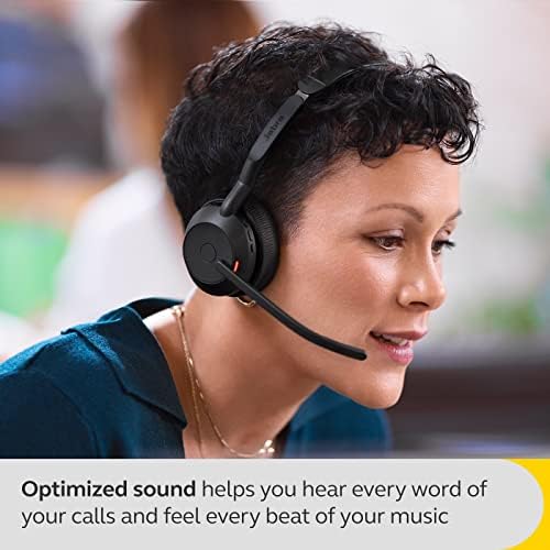 Jabra Evolve2 55 Stereo Wireless Headset with ANC, Black - Image 5