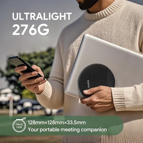 Yealink Sp92 Conference Speaker and Microphone Teams Certified Mic with Al Noise Cancelling 20H Call Time USB Speakerphone for Small Meeting Room, Bluetooth Speaker for Computer/Laptop - Image 4