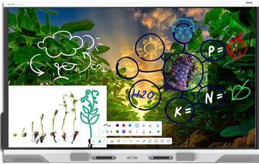 Smart Technologies RX286 86 in. Smart Board RX Series Interactive Display with iQ - White by Unknown