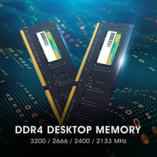 Silicon Power DDR4 16GB 3200MHz (PC4-25600) CL22 UDIMM 288-Pin Desktop Computer Memory SP016GBLFU320X02 - Image 2