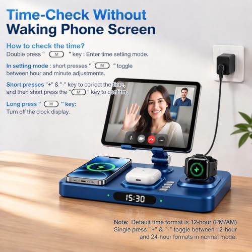 Wireless Charging Station for Apple Devices, Only for Apple Watch Charging - Image 5