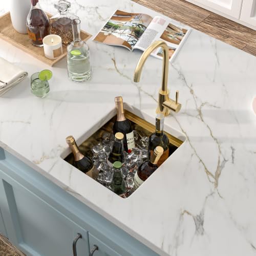 13"x15" Gold Bar Prep Sink Undermount Workstation - Image 2