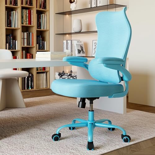 TRALT Office Chair Ergonomic Desk Chair with Lumbar Support Blue Blue, 1 by TRALT