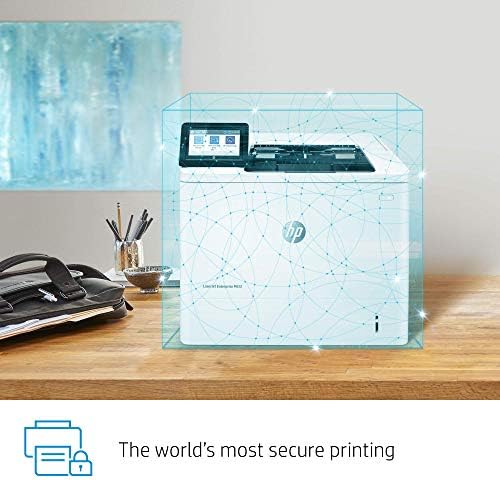 HP Laserjet Enterprise M612dn Monochrome Duplex Printer (7PS86A), White, Standard (Renewed) - Image 6
