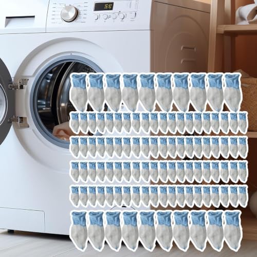 Washing Machine Lint Filter | 100 Piece Reusable PP Catchers - Image 3