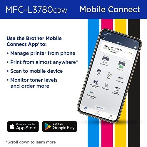 Brother MFC-L3780CDW Wireless Digital Color All-in-One Printer - Image 5