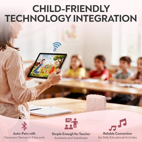 WinBridge Voice Amplifier with Bluetooth, Portable Speaker and Microphone Set - Image 5