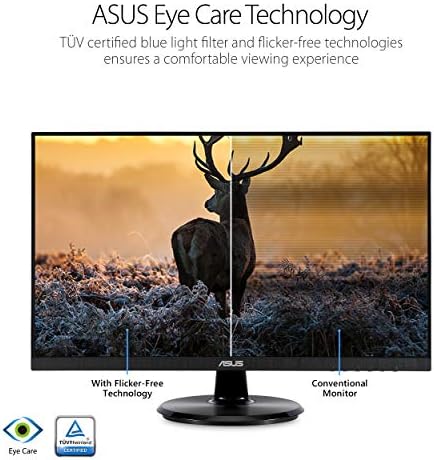 ASUS VA24DQ 24 Inch 1080P Computer Monitor, HDMI, DisplayPort, VGA, Speaker - Image 6