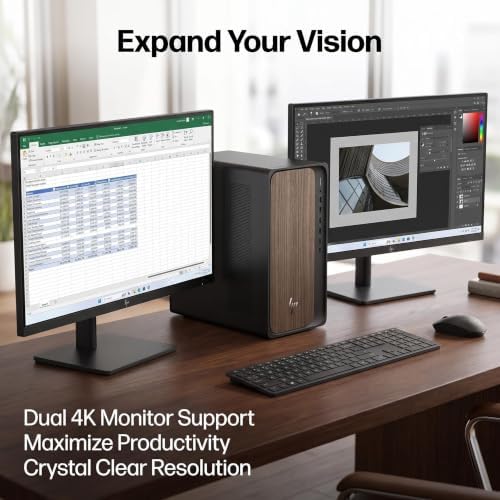 Customized, Business Desktop, Intel Ultra 7-265(20 Core, 20Threads Beats i9-12900K), 16/32/ 64GB DDR5 RAM, / 512GB/ 1, 2, 4TB SSD, Dual Monitor Support, AI-Ready Performance, Windows 11 - Image 6
