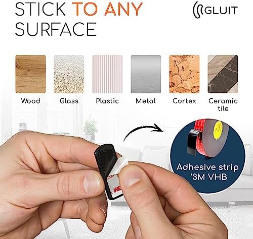 Cord Organizer for Desk, Nightstand Cable Holder, 5 Pack, Multislot, Black - Image 3