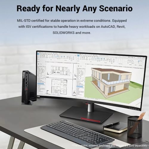 Lenovo ThinkStation P3 Intel Core i5-14500 14-Core Business Mini Desktop - Image 6