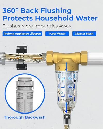 Waterdrop RPFK Spin Down Sediment Filter, 40-50 Micron, BPA Free - Image 2