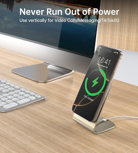 Magnetic Wireless Charger Stand + Charging Pad for iPhone Duo/18-12 Series - Image 6