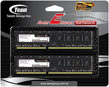 TEAMGROUP Elite DDR3 32GB Kit (4x8GB) 1600MHz (PC3-12800) CL11 Unbuffered Non-ECC 1.5V UDIMM 240 Pin PC Computer Desktop Memory Module Ram Upgrade - TED316G1600C112U01 - Image 6