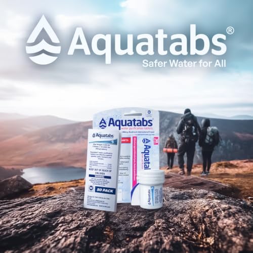 Aquatabs 49mg Water Purification Tablets, 100 Pack, Hiking & Camping - Image 6