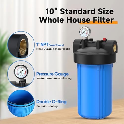 PUREPLUS 1-Stage Whole House Water Filter System, Iron & Manganese Reduce - Image 5