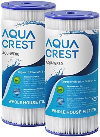 AQUA CREST FXHSC Whole House Water Filter for GE® FXHSC, 5 Micron by AQUACREST