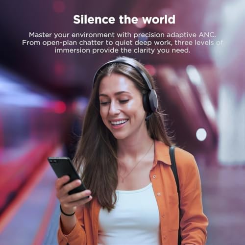 Lenovo ThinkPad Dual Mode Wireless ANC Foldable Headset 8550 (Aura Edition) – Sound by Bose, AI Noise Cancelling Mic, Microsoft Teams Certified, Bluetooth 5.3, USB-C Receiver, Grey - Image 6