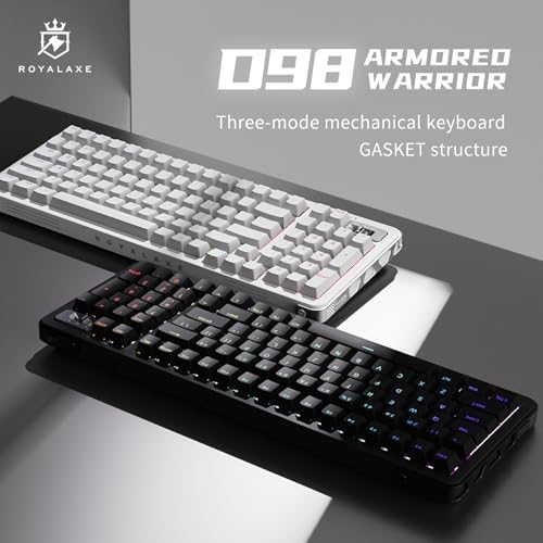 Compute Keyboard, Wireless Gaming Keyboard with Triple Mode - Image 2
