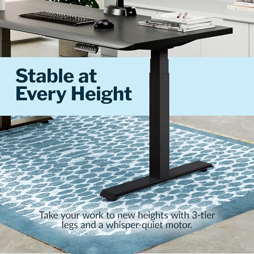 Vari ComfortEdge Electric Standing Desk – 60x30 – Black/Black - Image 7