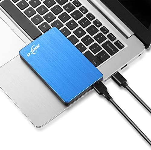NRICO Portable External Hard Drive, USB 3.0, 2.5 Inch, Blue, 500,GB - Image 3