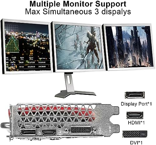 ZER-LON GeForce GTX 1660 Super 6GB Graphics Cards, GDRR6 192Bit PCIE 3.0X16 Computer Gaming Gpu, Dual Freeze Fans Video Card with HDMI/DP/DVI Ports Support 4K and 8K HD - Image 5