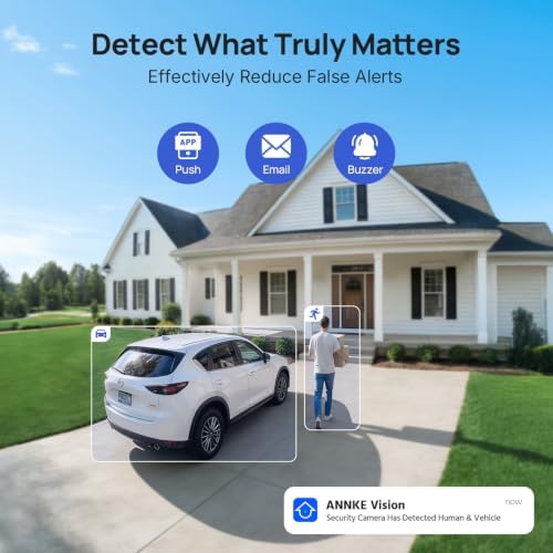ANNKE 8CH 5MP PoE Security Camera System, 1TB HDD, 4pcs 3K Outdoor IP Cams - Image 3