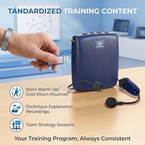 WinBridge Voice Amplifier with Bluetooth Headset Mic, Portable PA System - Image 6