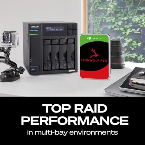 Seagate IronWolf Pro, 20 TB, Enterprise NAS Internal HDD –CMR 3.5 Inch, SATA 6 Gb/s, 7,200 RPM, 256 MB Cache for RAID Network Attached Storage (ST20000NT001) - Image 6