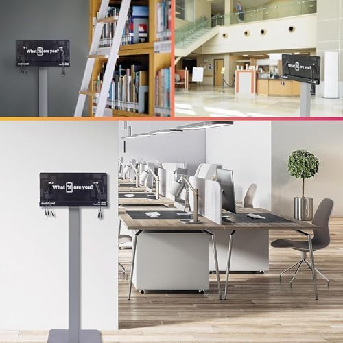 KwikBoost 8 Device Courtesy Charging Station - Black Graphic (Freestanding) - Image 4
