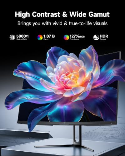 KTC H27S5 27 Inch Curved Gaming Monitor, QHD 2K 200Hz / HD 400Hz Dual Mode - Image 5