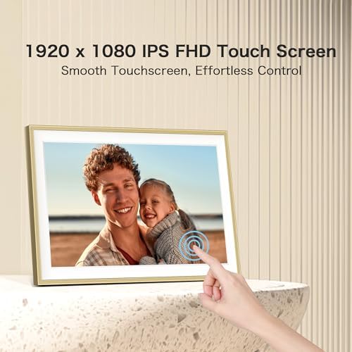 Digital Picture Frame, Frameo 15.6'' Digital Photo Frame WiFi Large Display - Image 5