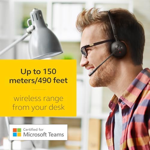 Jabra Engage 65 SE (Second Edition) Wireless Dual-Ear Headset, Black - Image 3