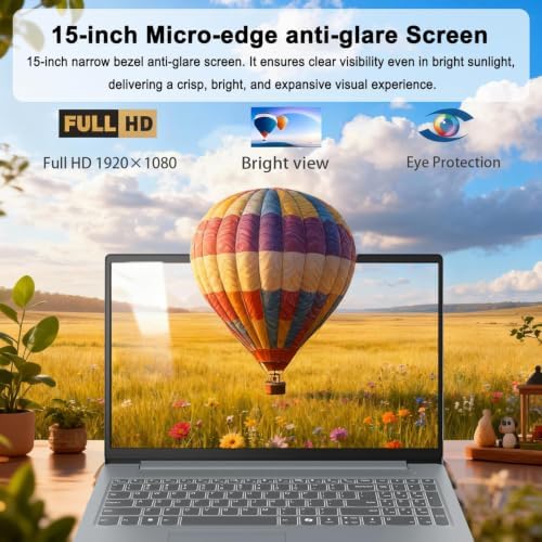 Lenovo 15.6 FHD Laptop 2026 Edition, Intel N150 CPU, 8GB RAM, 128GB Storage - Image 3