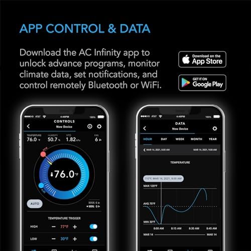 AC Infinity Controller 75, Temperature Humidity Outlet Controller, WiFi App - Image 3
