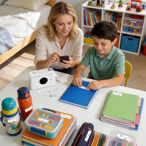 Phomemo Ribbon Printer, A30 Mini Label Maker Machine with Waterproof Labels - Image 3