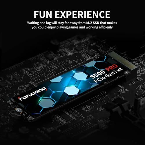 fanxiang S500 Pro 2TB NVMe SSD M.2 PCIe Gen3x4 2280 Internal Solid State Drive, SLC Cache 3D NAND TLC, Up to 3500MB/s, Compatible with Laptop and PC Desktops(Black) - Image 6