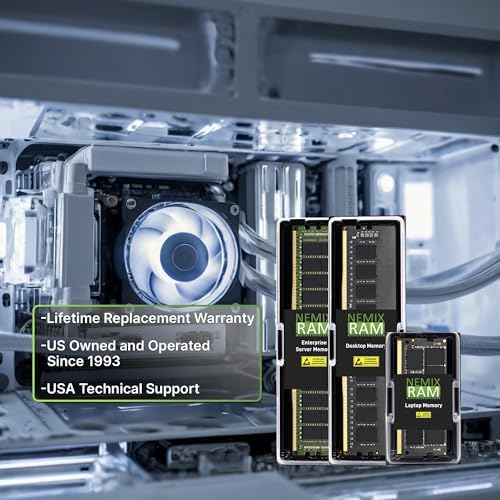 NEMIX RAM 16GB (1X16GB) DDR4 2133MHz PC4-17000 2Rx8 1.2V 288-PIN Non-ECC UDIMM Unbuffered Desktop PC Memory - Image 5