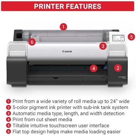 Canon imagePROGRAF TM-240 24" Large Format Printer - Image 2